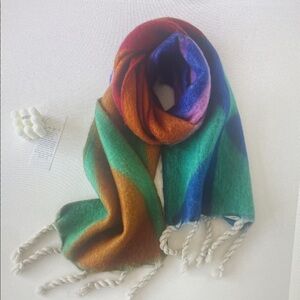 Colorful Striped Scarf